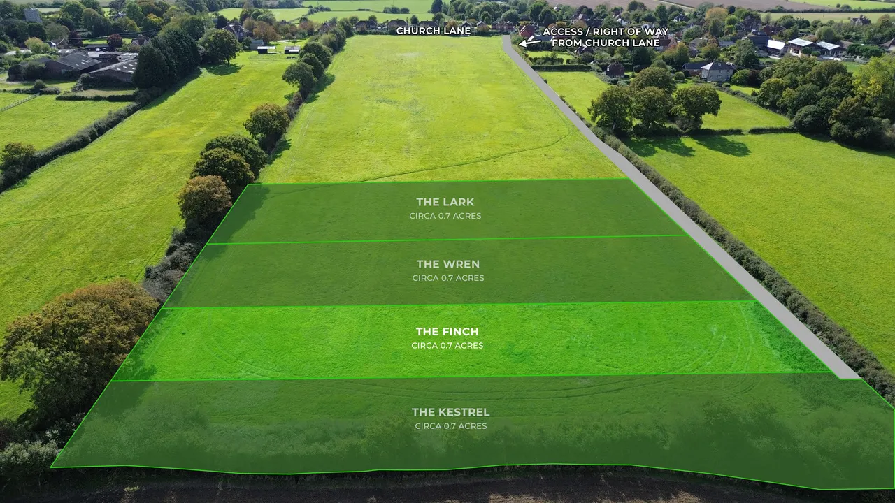 land for sale — The Finch, Church Lane, Ripe, Lewes, East Sussex, BN8 6AU