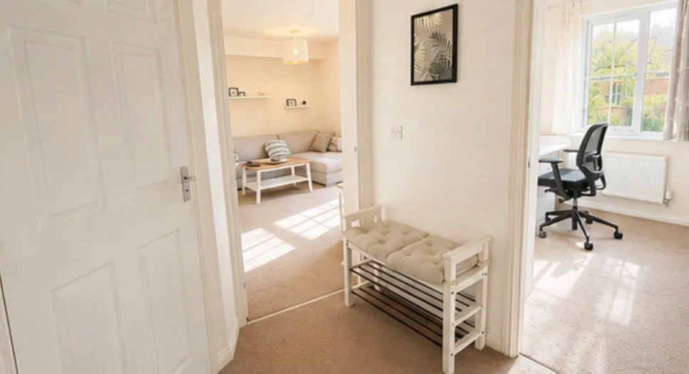 2 bed flat for sale, Cable Crescent, Woburn Sands, MK17