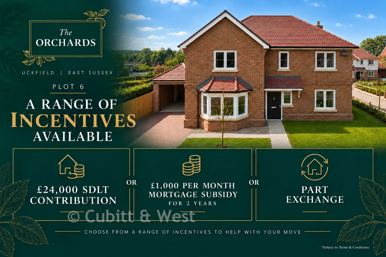 4 bed house for sale, Primrose Drive, Ridgewood, TN22