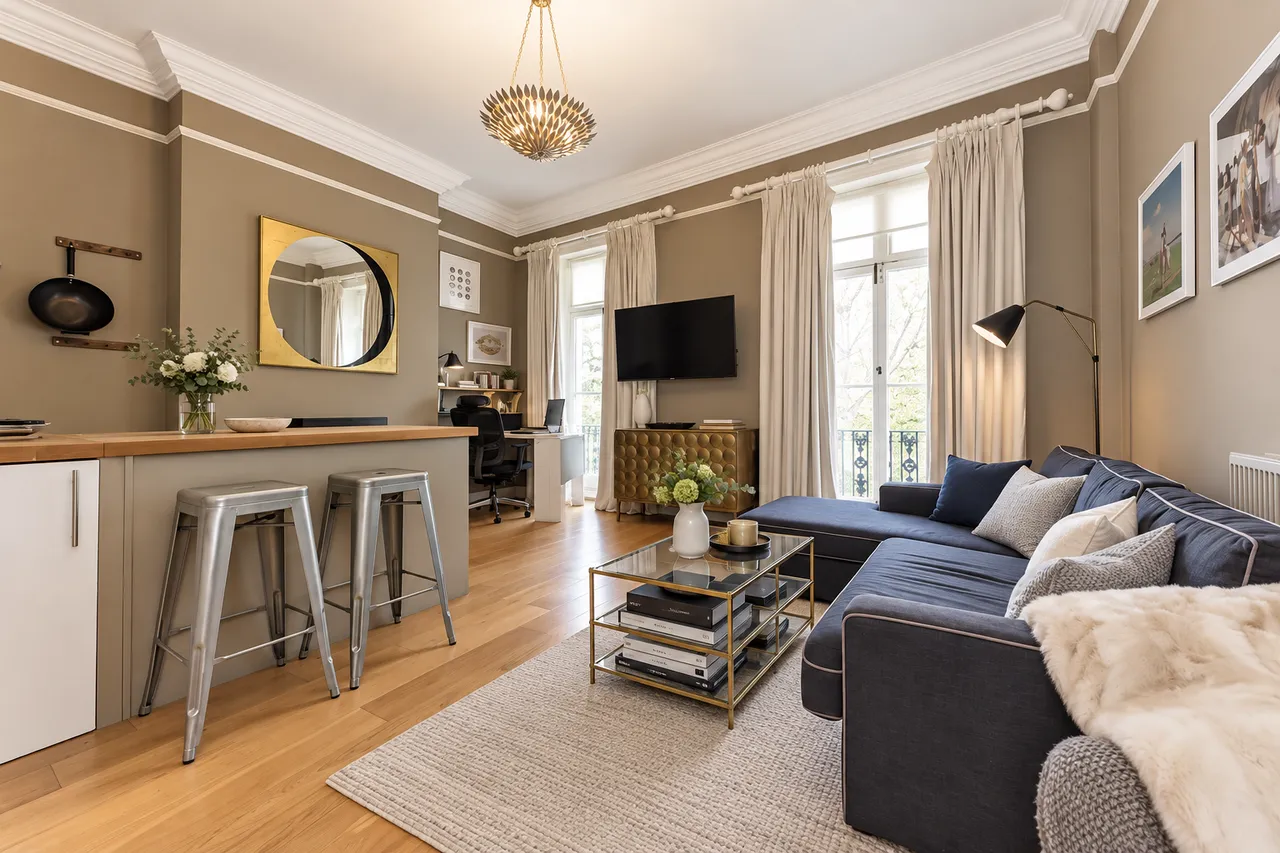 1 bed flat to rent, Brunswick Gardens, W8