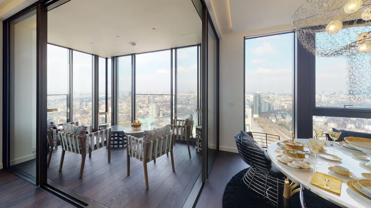 37th Floor 2 Bedroom Flat Damac Tower, Nine Elms, SW8, photo 4