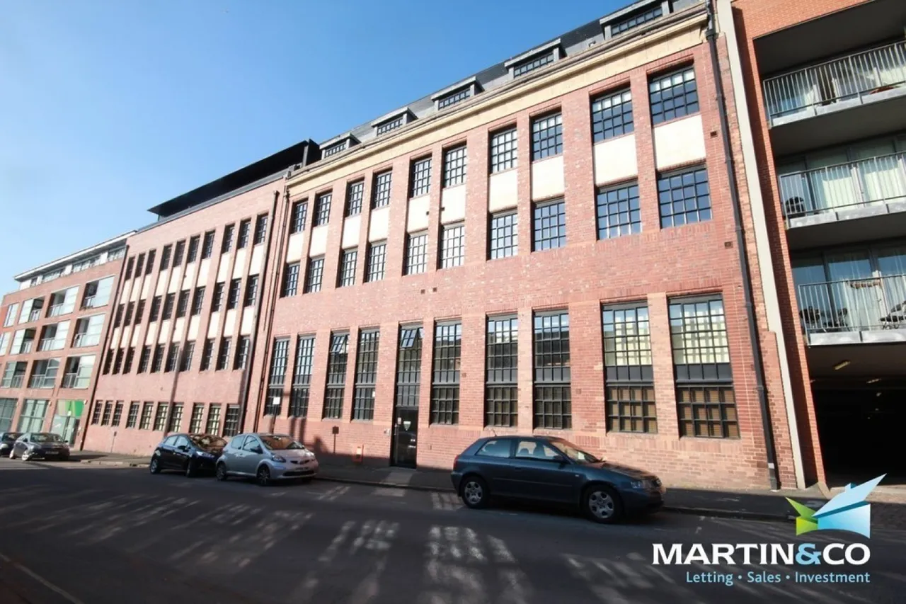 1 bed flat for sale — Wexler Lofts, 100 Carver Street, Jewellery Quarter, B1