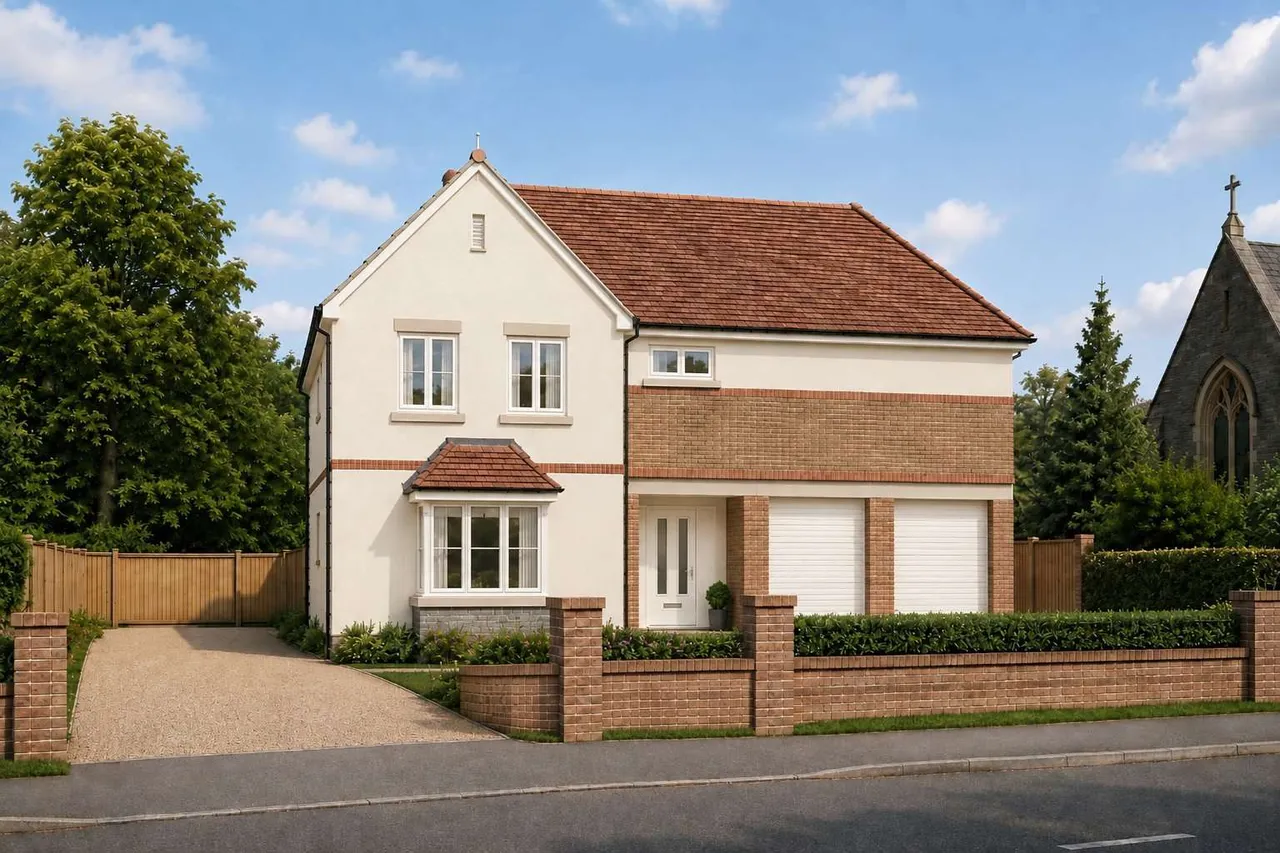 4 bed building plot for sale — Amersham Road, Chesham Bois, Buckinghamshire, HP6 5PN