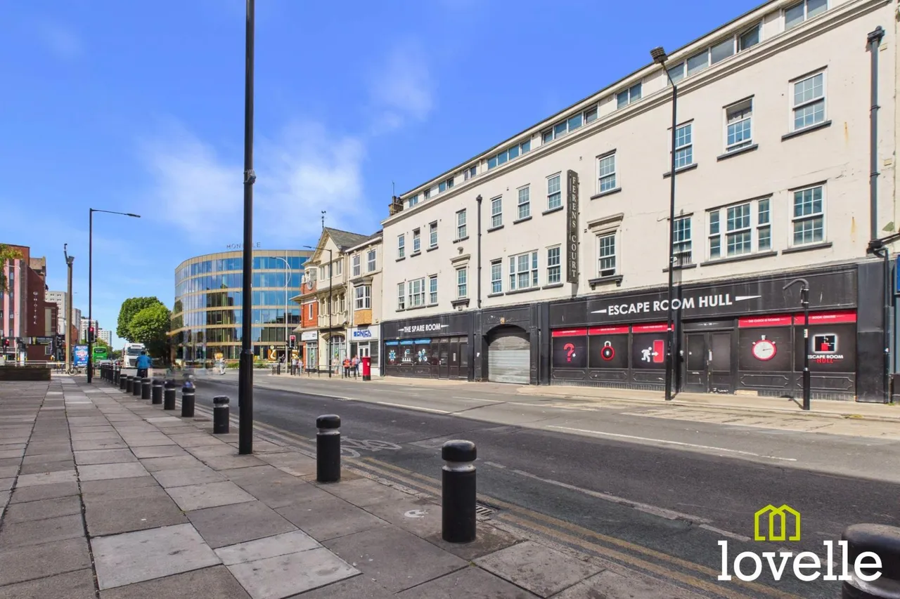 1 bed flat for sale, Anlaby Road, Ferens Court, HU1