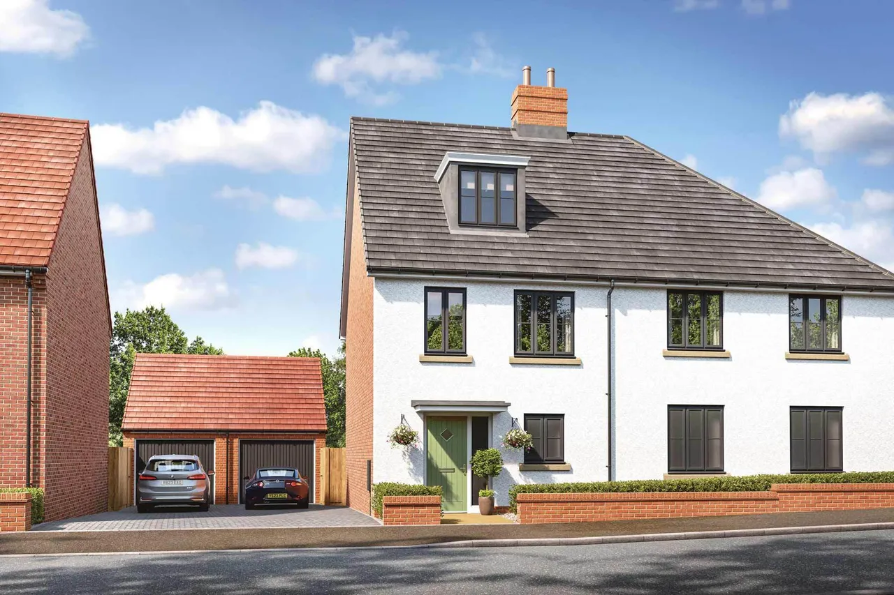 3 bed house for sale — Plot 98 Bovingdon Grange Meadows, Bovingdon, Hemel Hempstead