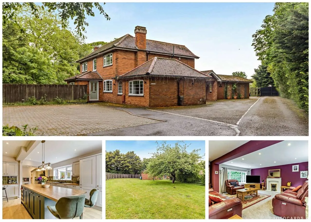 5 bed house for sale — Sanderlings, Willingham Road, Market Rasen, Lincolnshire, LN8 3RE