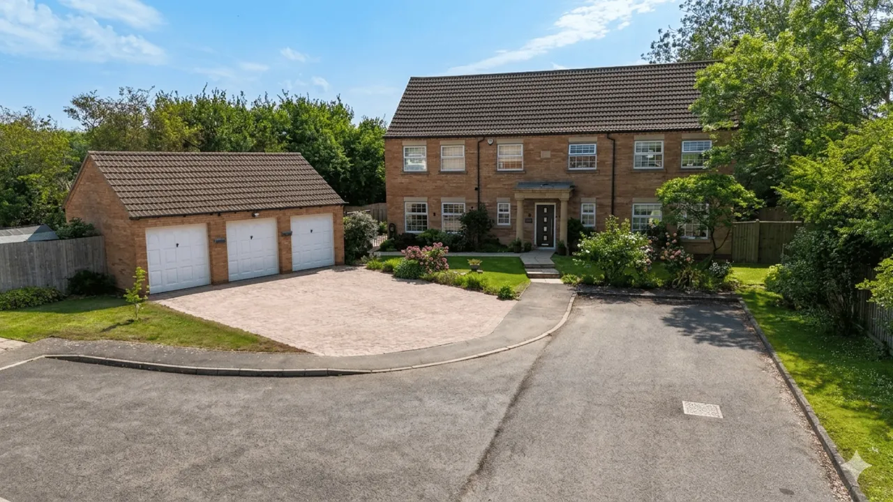 5 bed house for sale — Barn Owl Close, Corby Glen, NG33