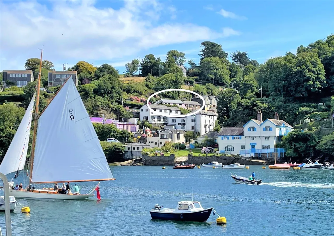 4 bed house for sale, Bodinnick, Fowey