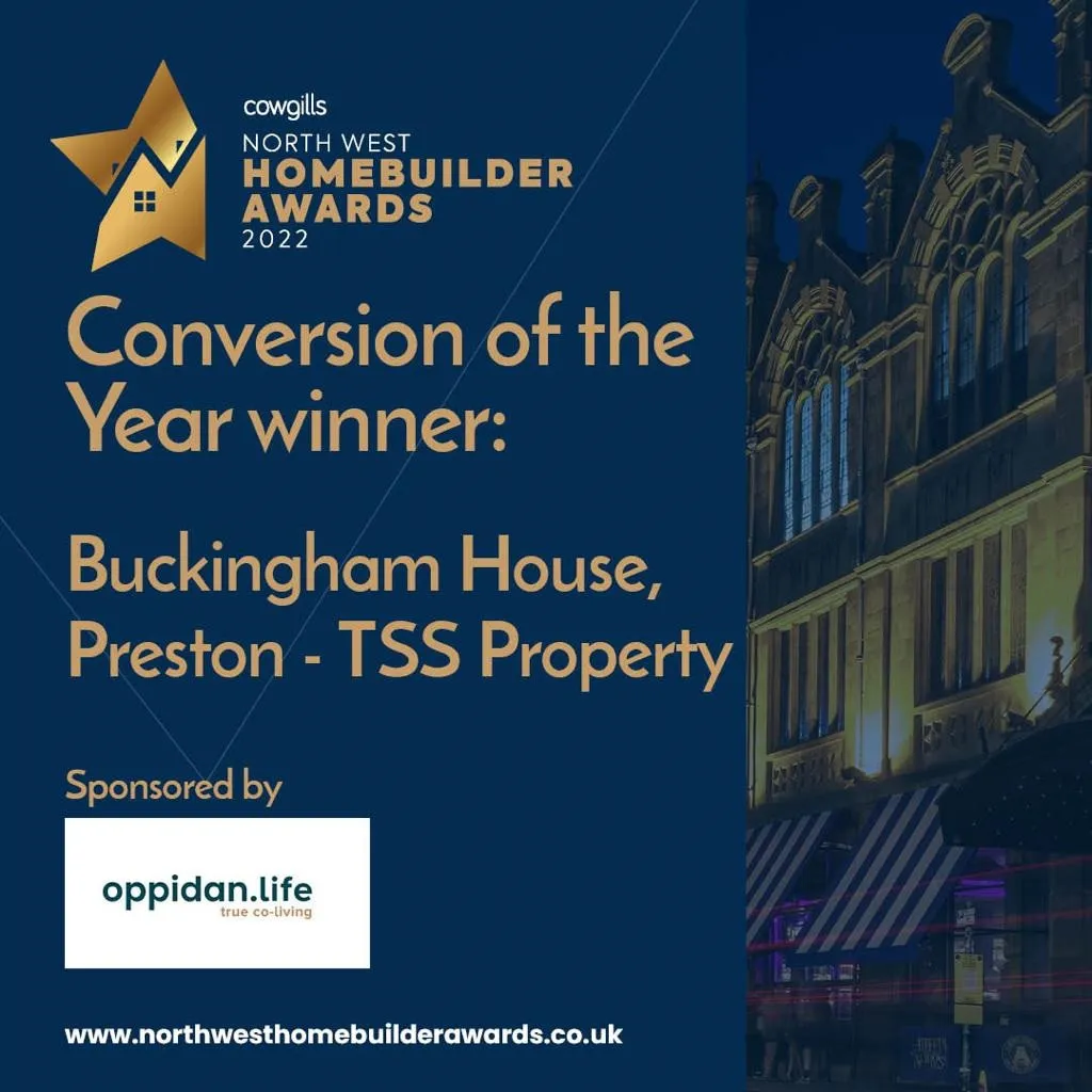 2 bed flat to rent — Buckingham House, 4 Glovers Court, Preston, Lancashire, PR1 3AT
