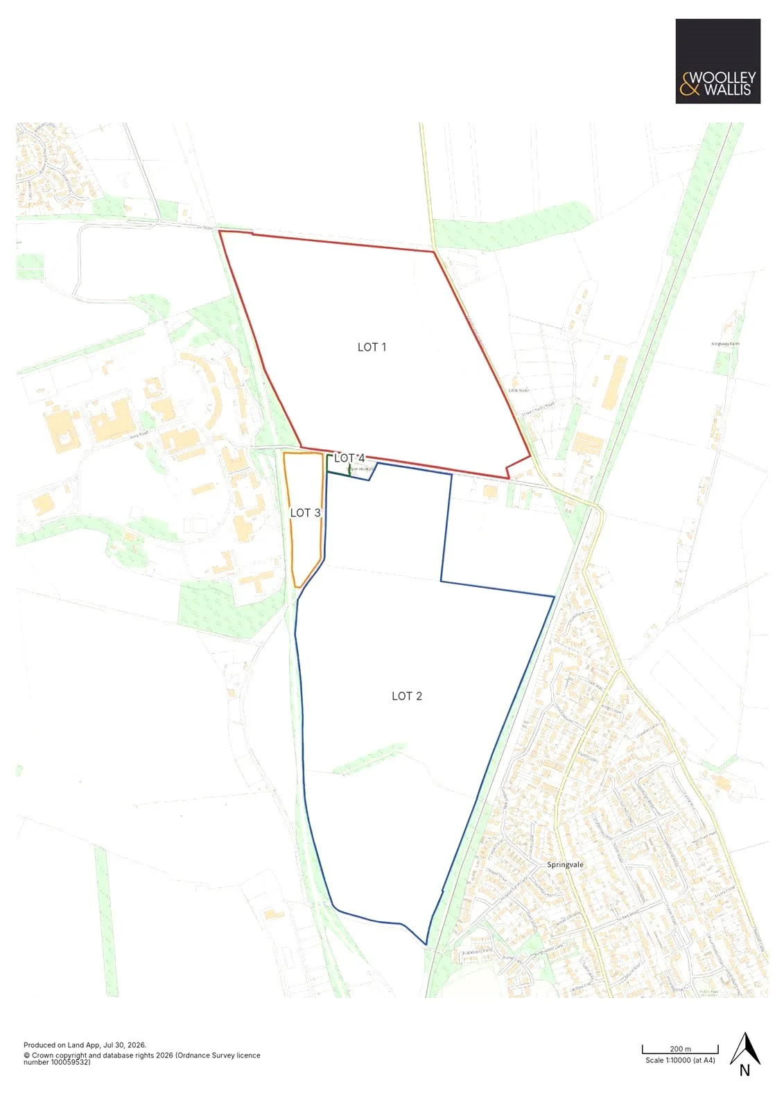 Lot 2 Land At Hookpit Farm, Kings Worthy, Winchester, Hampshire, SO21 2RR, photo 5