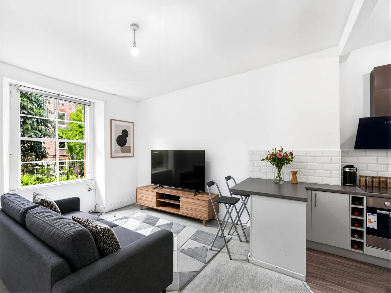 1 bed flat for sale, Downfield Place, Dalry, EH11