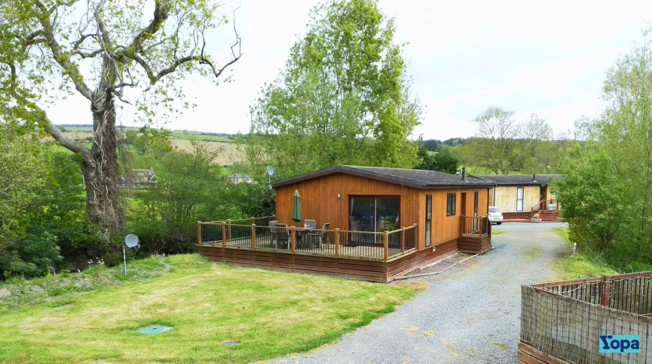 2 bed park home for sale, Clun Valley Lodges, Clunton, SY7