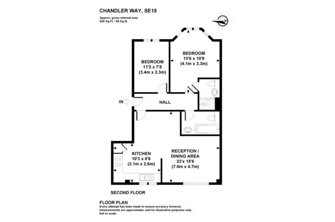 Chandler Way, London, SE15, photo 15