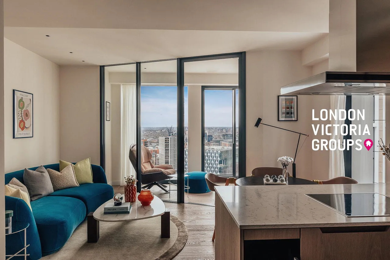 3 bed flat to rent, Nine Elms Lane, London