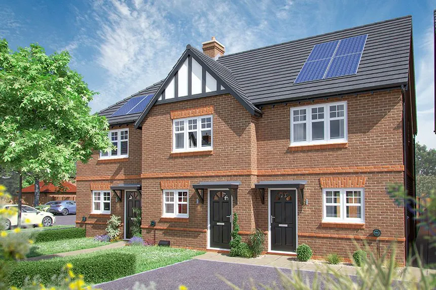 2 bed property for sale, Bovis Homes, Broadnook Garden Village, LE7