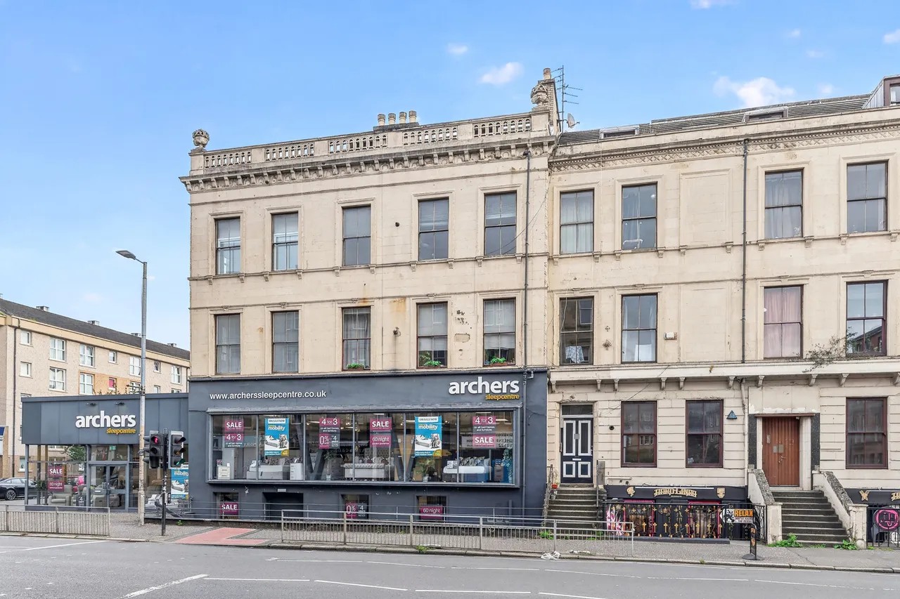 1 bed flat for sale, Great Western Road, St Georges Cross, G4