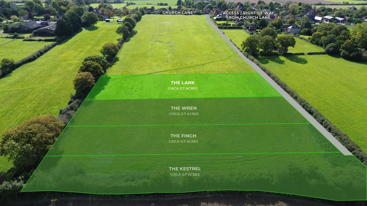 land for sale — The Lark, Church Lane, Ripe, Lewes, East Sussex, BN8 6AU