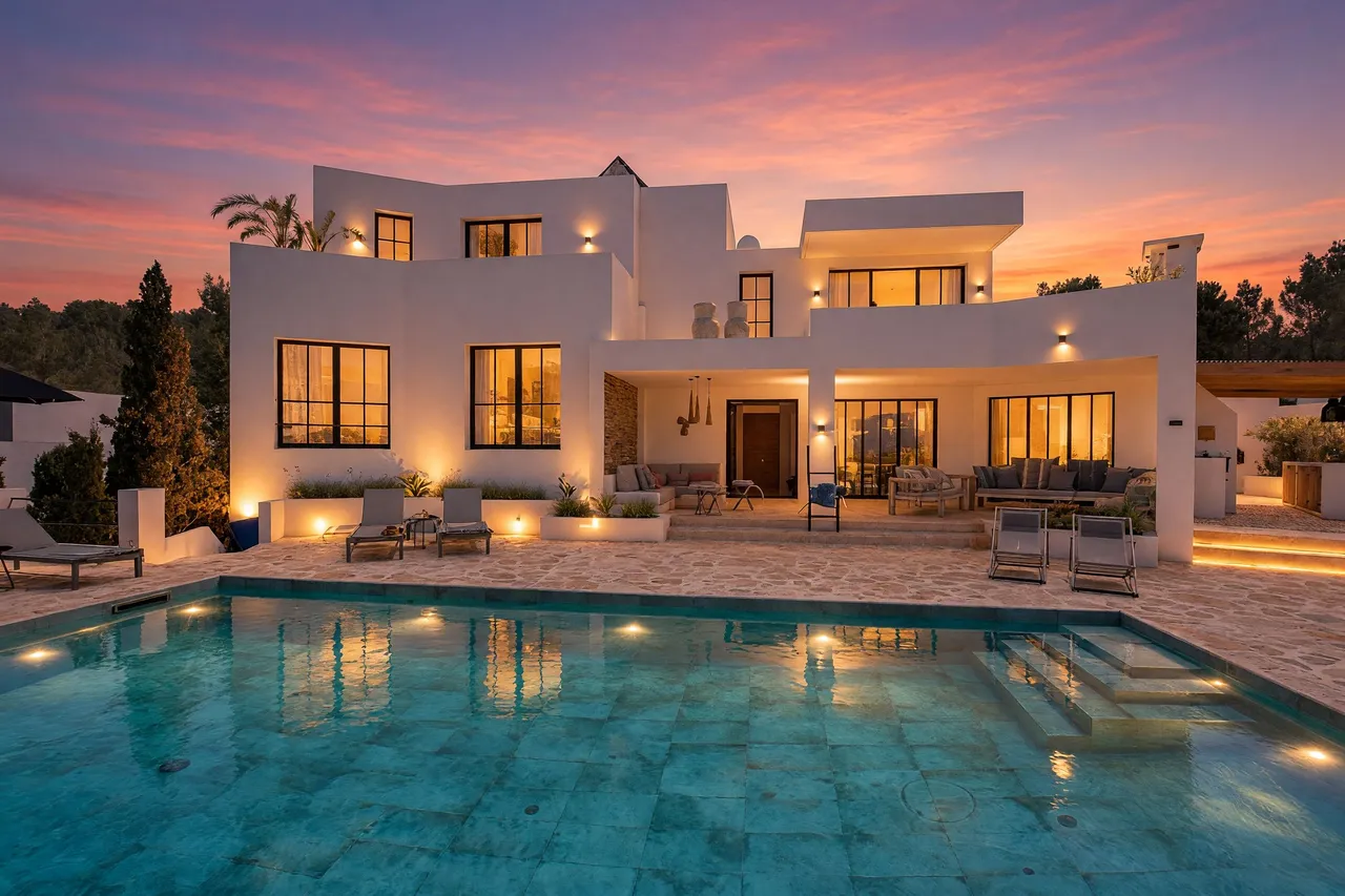 5 bed house for sale, Cala Tarida, Ibiza