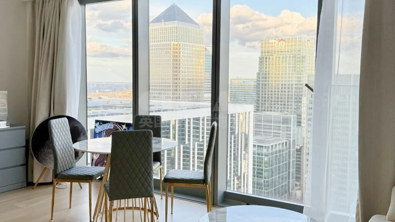 1 bed flat to rent, Landmark Pinnacle, Canary Wharf, E14