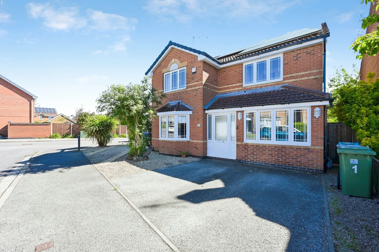4 bed house for sale, Pearl Close, Rainworth, NG21