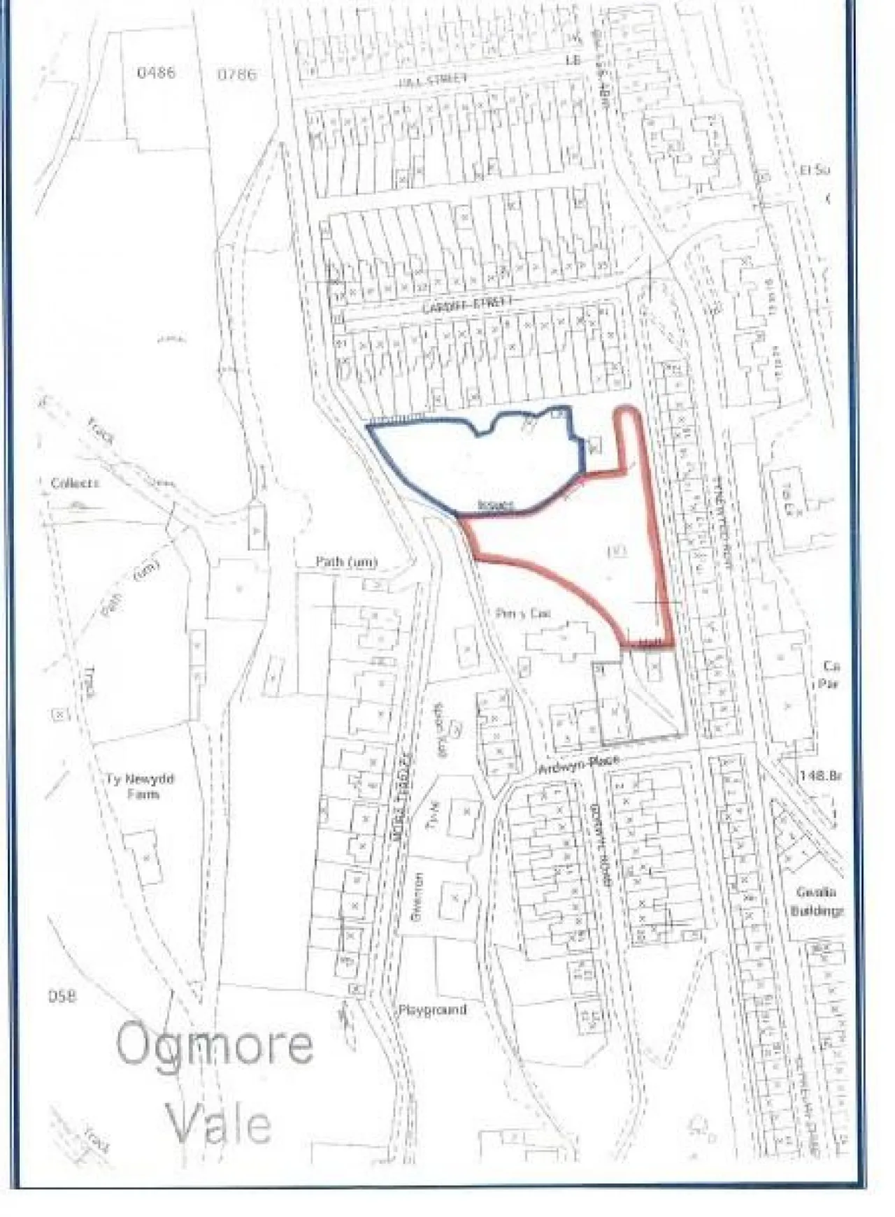 land residential for sale — Ardwyn Place / Tynewydd Row, Bridgend