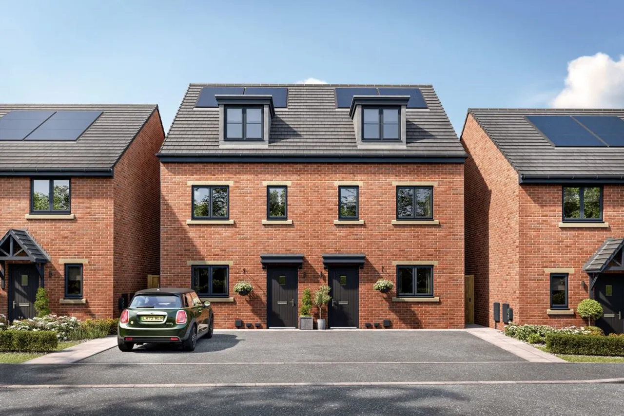 3 bed house for sale — Plot 296 (The Selset), Sketchley Meadows, Heart of England Way, Nuneaton CV11