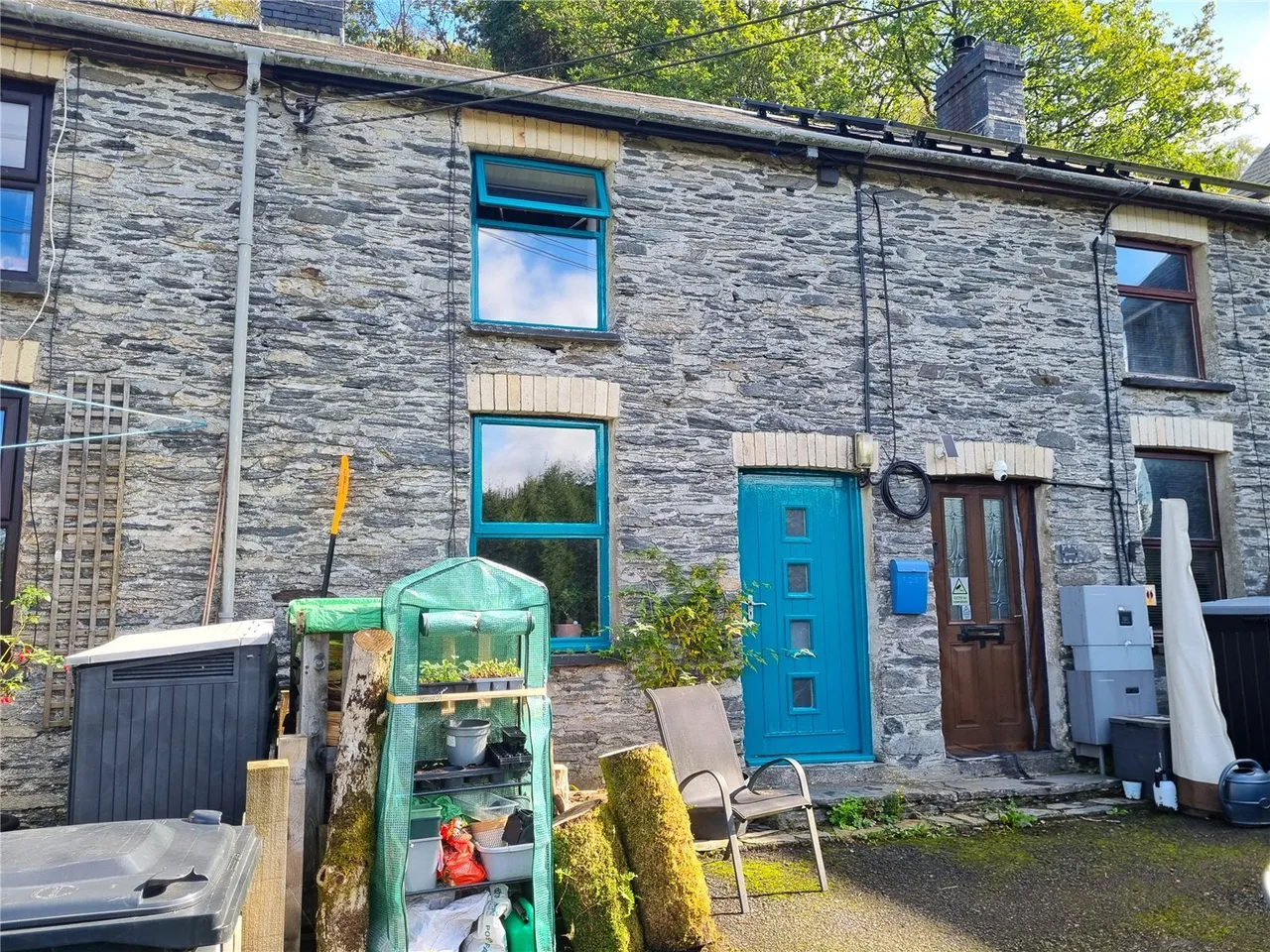 2 bed house for sale, Wesley Terrace, Pontrhydygroes, SY25