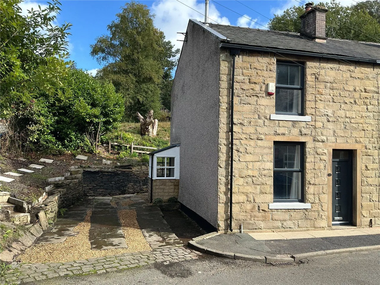 2 bed house for sale, Lee Road, Stacksteads, OL13