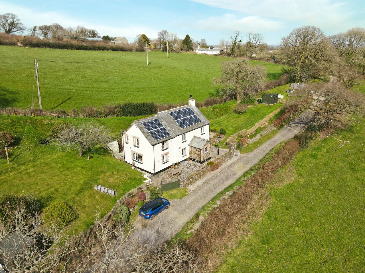 3 bed house for sale, Badharlick, Egloskerry, PL15