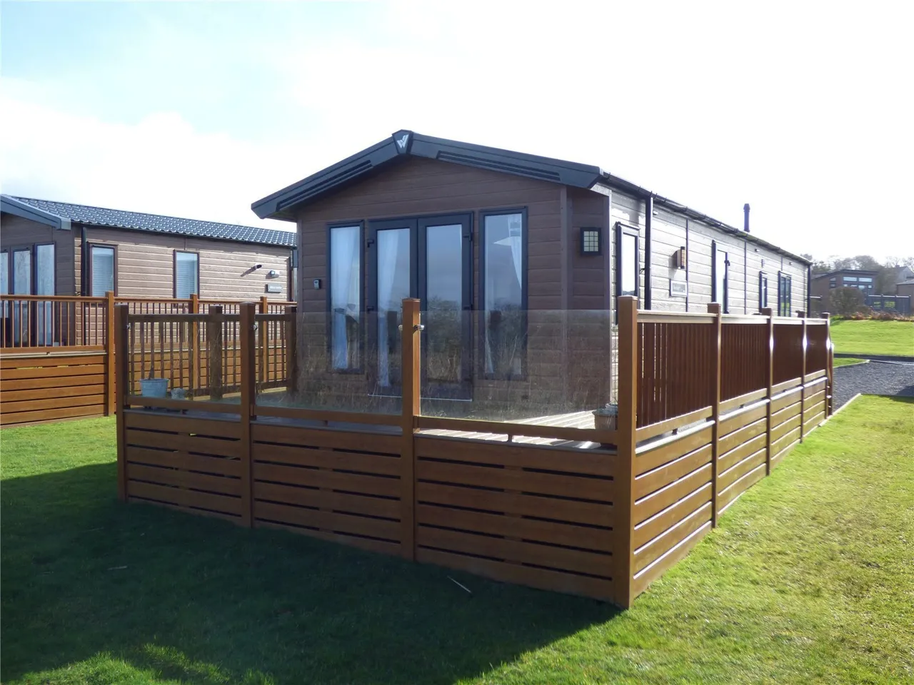 2 bed mobile home for sale, Parc Morlais, Llanon, SY23