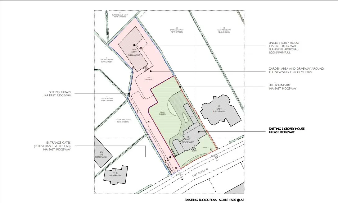 land for sale — East Ridgeway, Cuffley, Hertfordshire, EN6 4AP