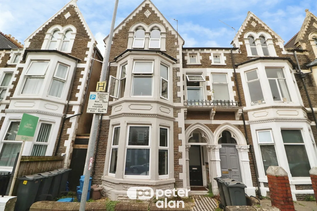 1 bed flat for sale, Connaught Road, Cardiff, CF24