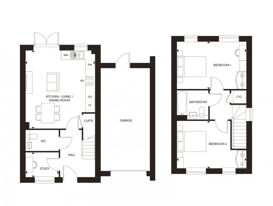 with 2 bedrooms in Moor Hall Road, Harlow, CM17, photo 6