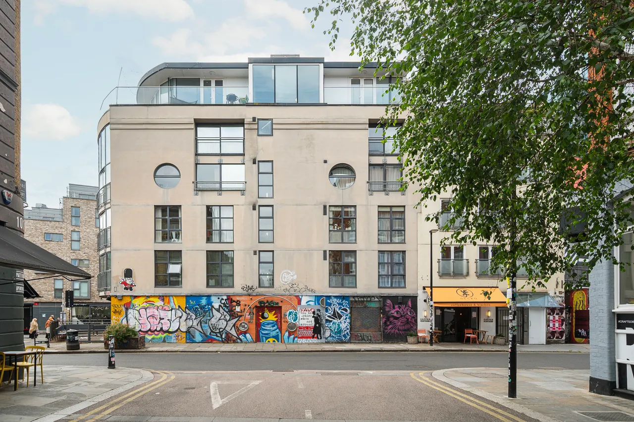 1 bed flat for sale — Flat 3, 92 Redchurch Street, London