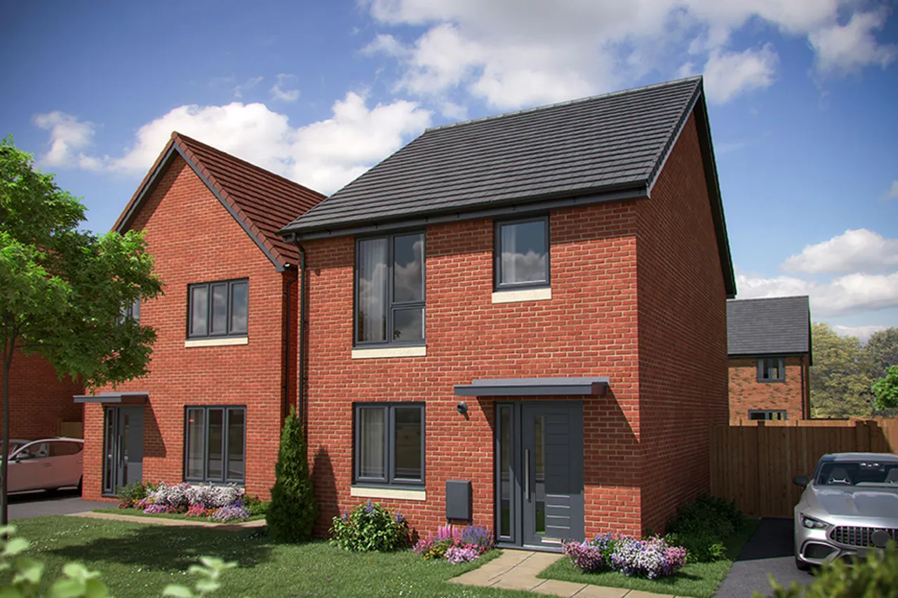 3 bed house for sale — Plot 314 (THE JACKDAW) Milby Meadows, Higham Lane, Nuneaton, CV11
