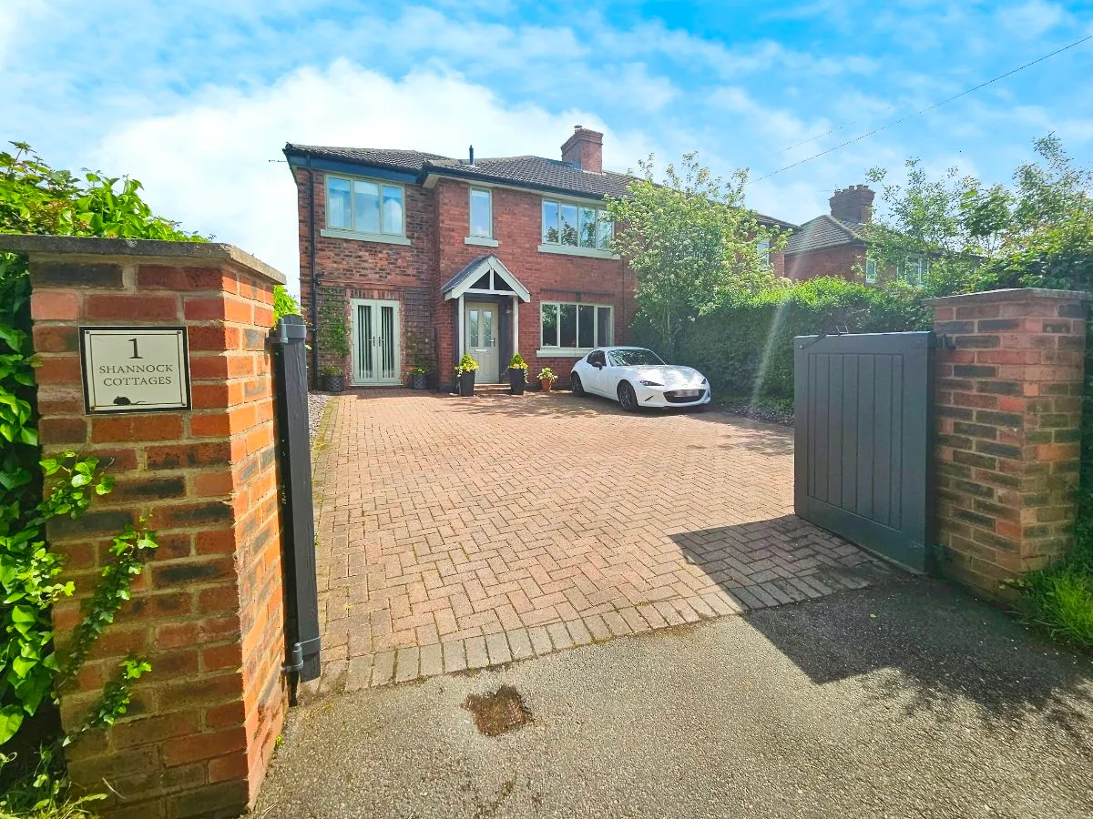 4 bed house for sale — Shannock Cottages, Giantswood Lane, Congleton, Cheshire, CW12 2JQ