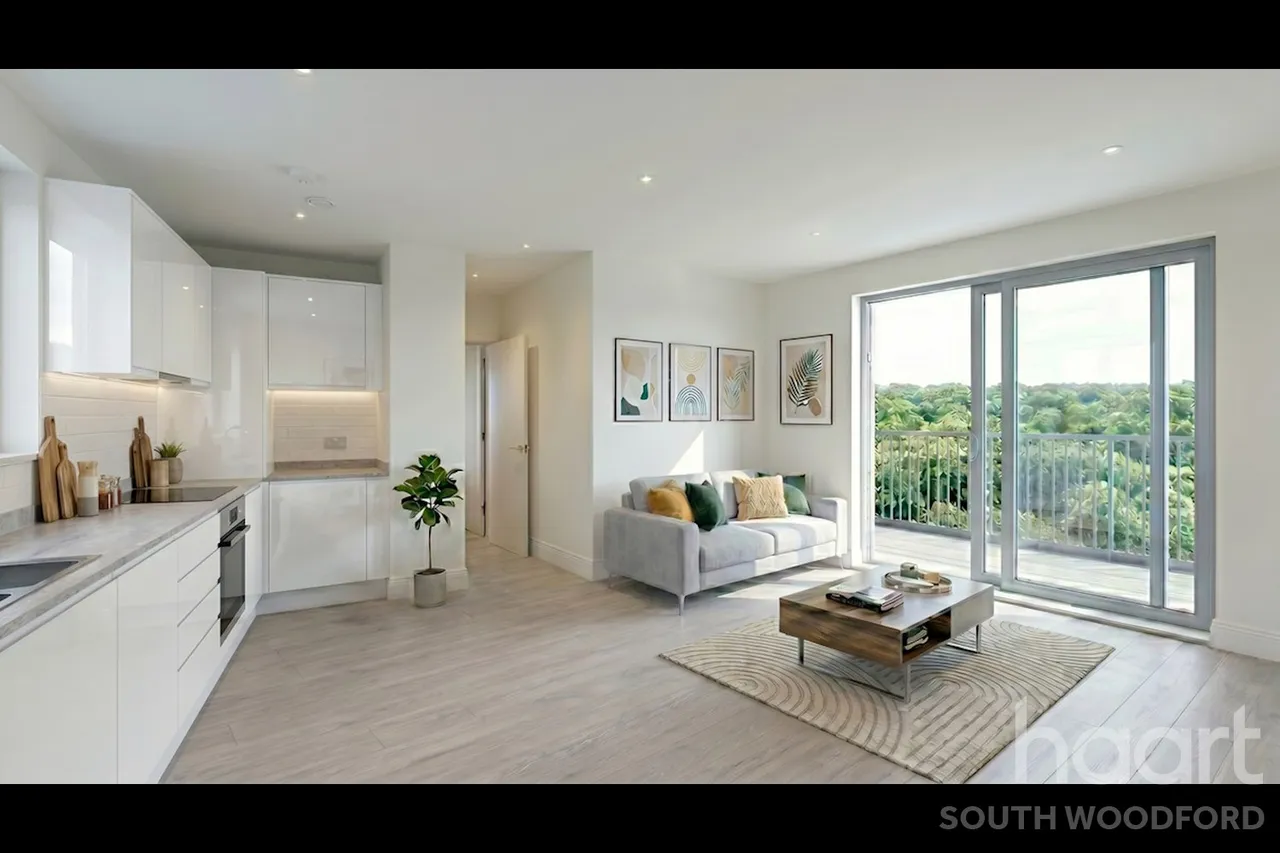 1 bed flat for sale, Churchfields, London, E18
