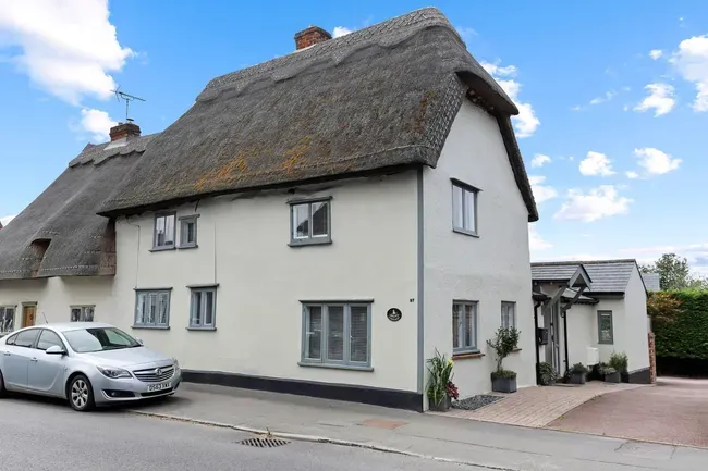 4 bed house for sale — 'Cobblers' 57 Newbiggen Street, Thaxted, Dunmow, CM6 2QS