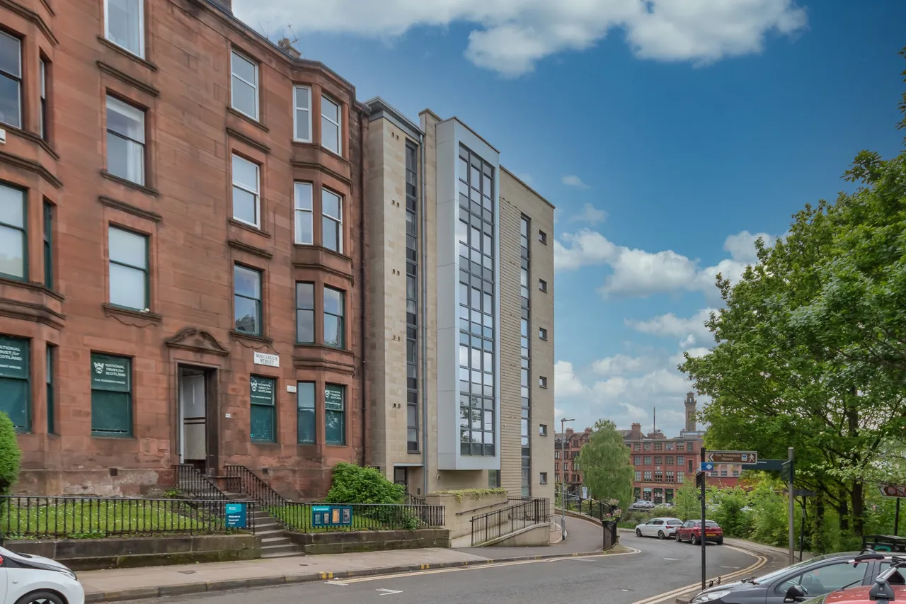1 bed flat to rent, Buccleuch Street, Glasgow, G3