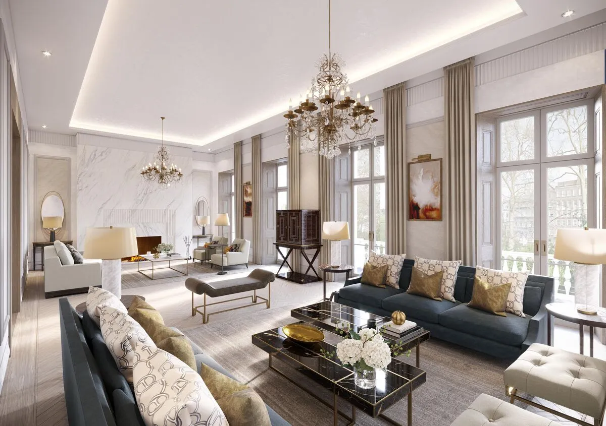 4 bed lateral for sale, Lowndes Square, London, SW1X