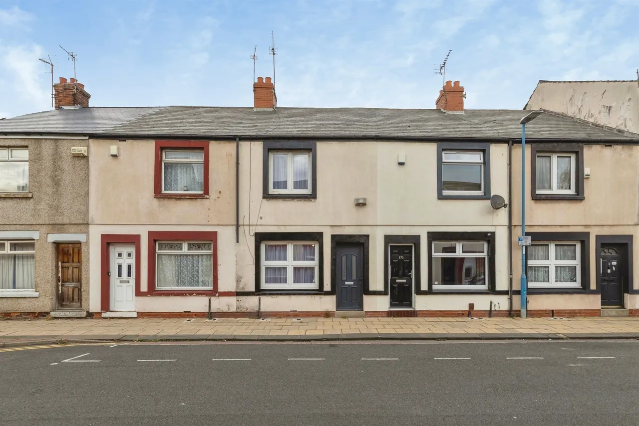 2 bed house for sale — Burbank Street, HARTLEPOOL