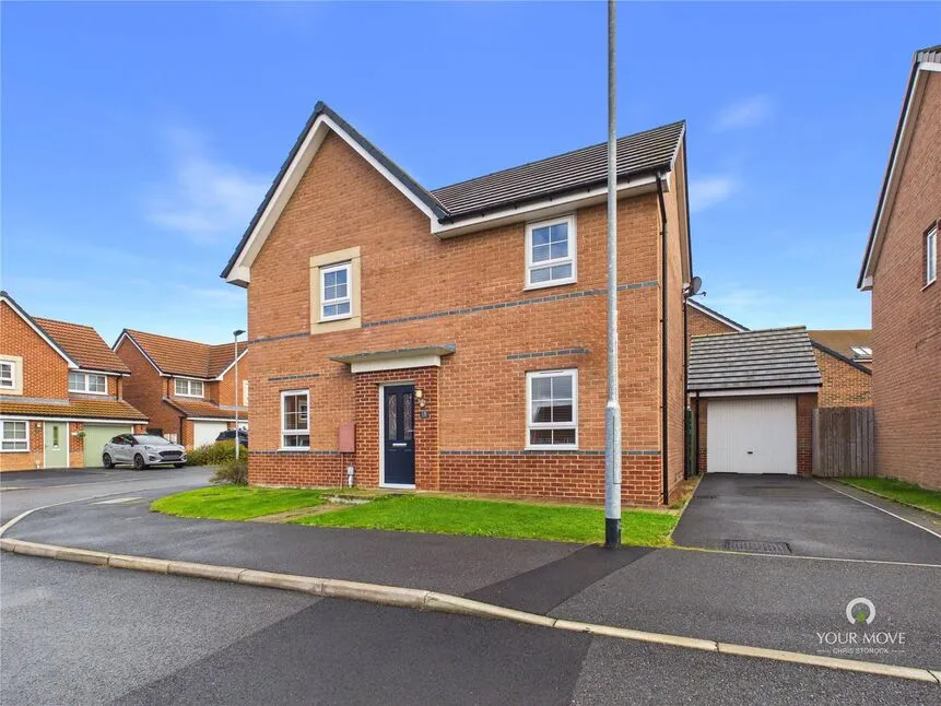 4 bed house for sale, Jackson Close, Consett, DH8