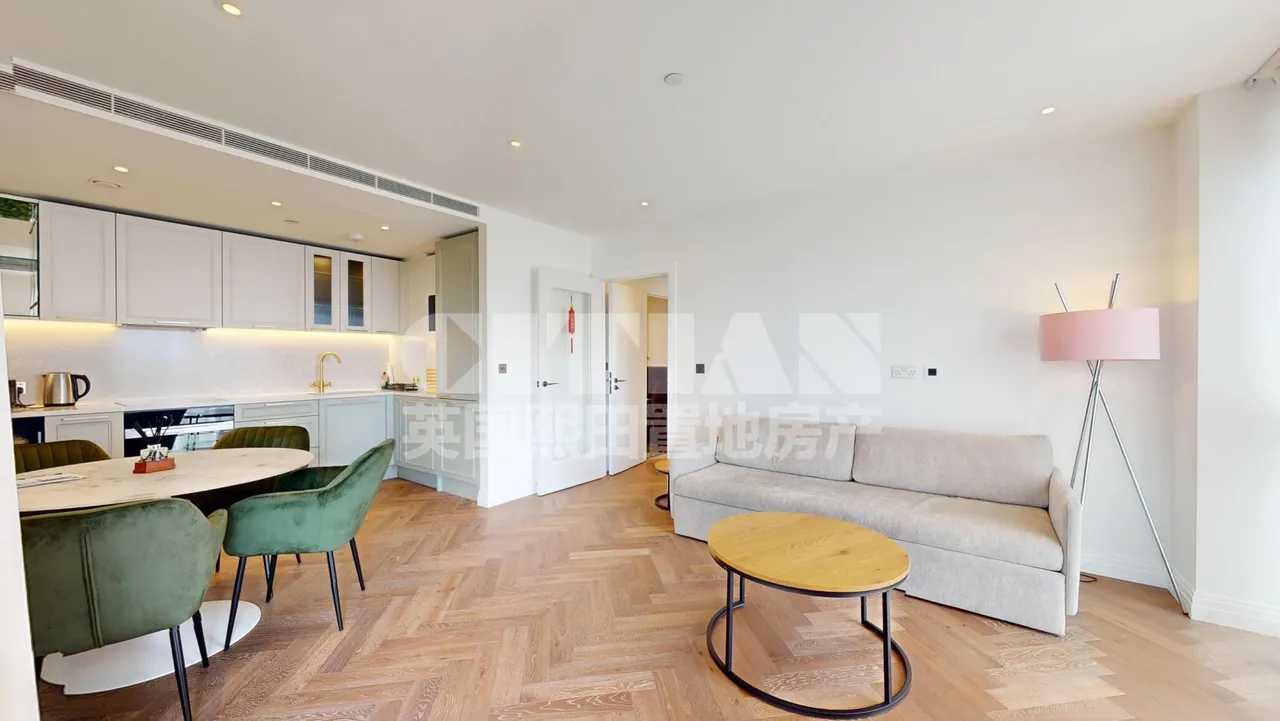 1 bed flat to rent, Kings Tower, Chelsea Creek, SW6