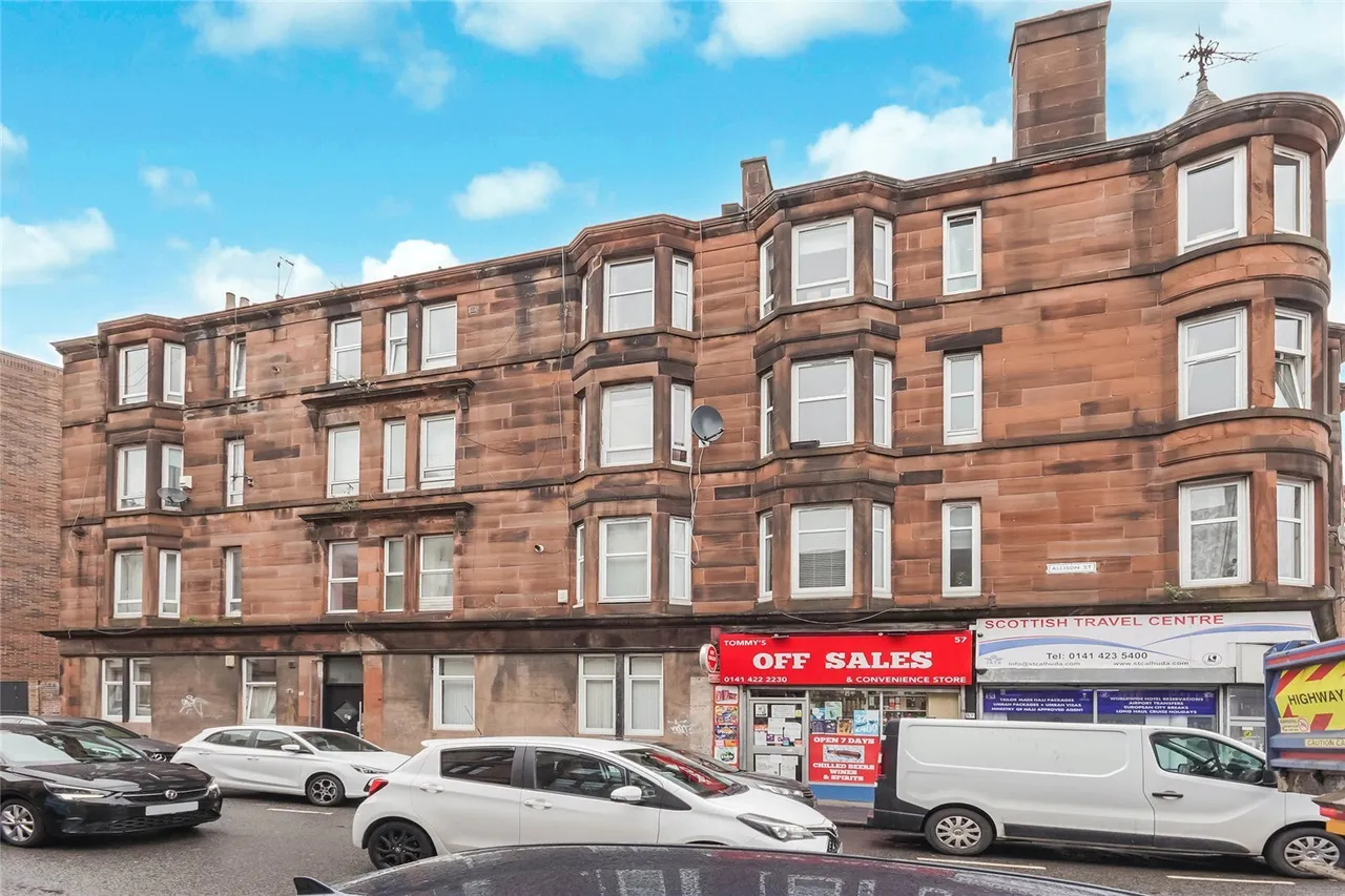 1 bed flat for sale, Allison Street, Glasgow, G42