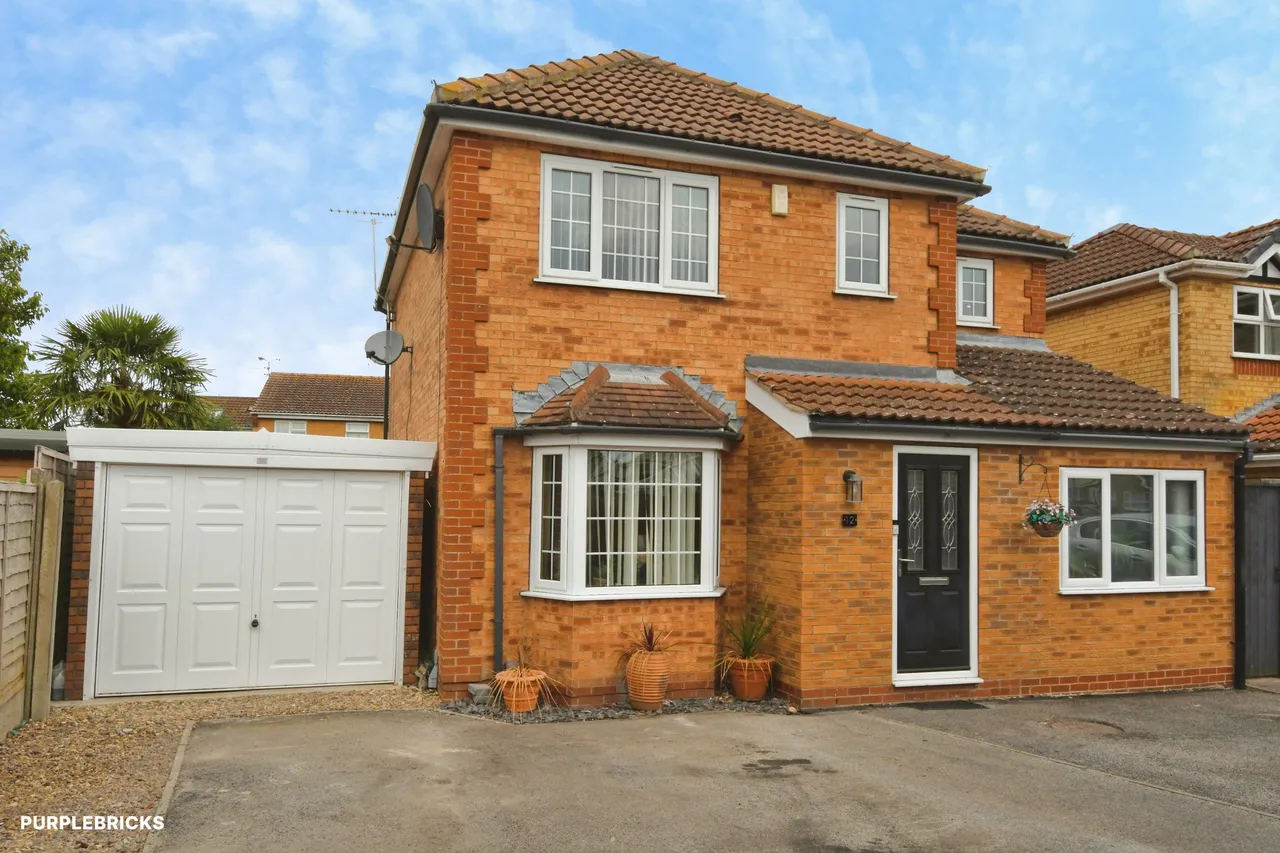 4 bed house for sale, Orchid Road, Lincoln, LN5