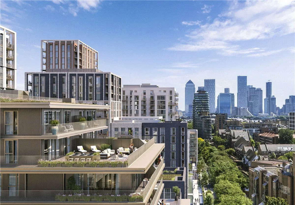 1 bed flat for sale, Arrival Square, E1W