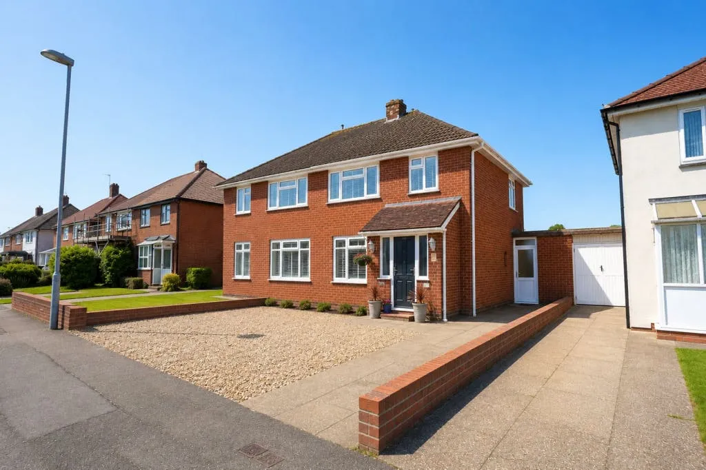 3 bed house for sale — Edward Road, Christchurch, BH23