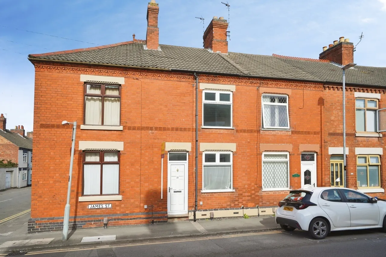 3 bed house for sale, James Street, Coalville, LE67