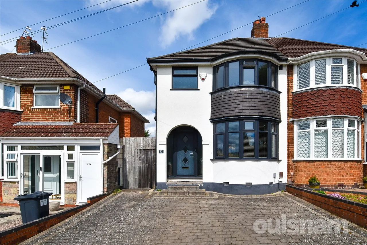 3 bed house for sale — Brandwood Park Road, Kings Heath, Birmingham, West Midlands, B14 6QY
