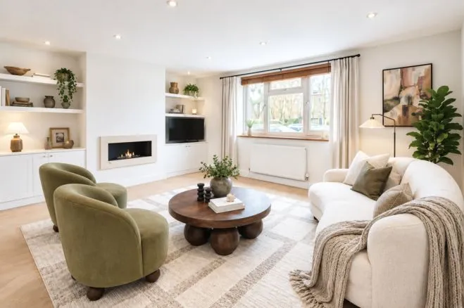 3 bed flat for sale, Castelnau, London, SW13
